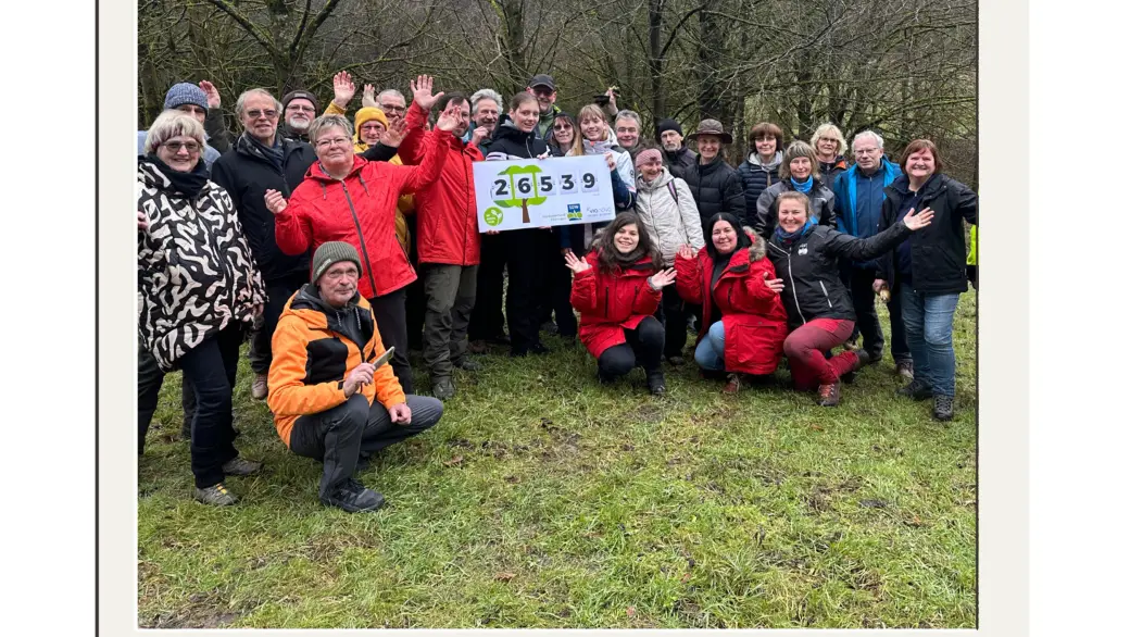 Gruppenbild Baumpflanzaktion 2025