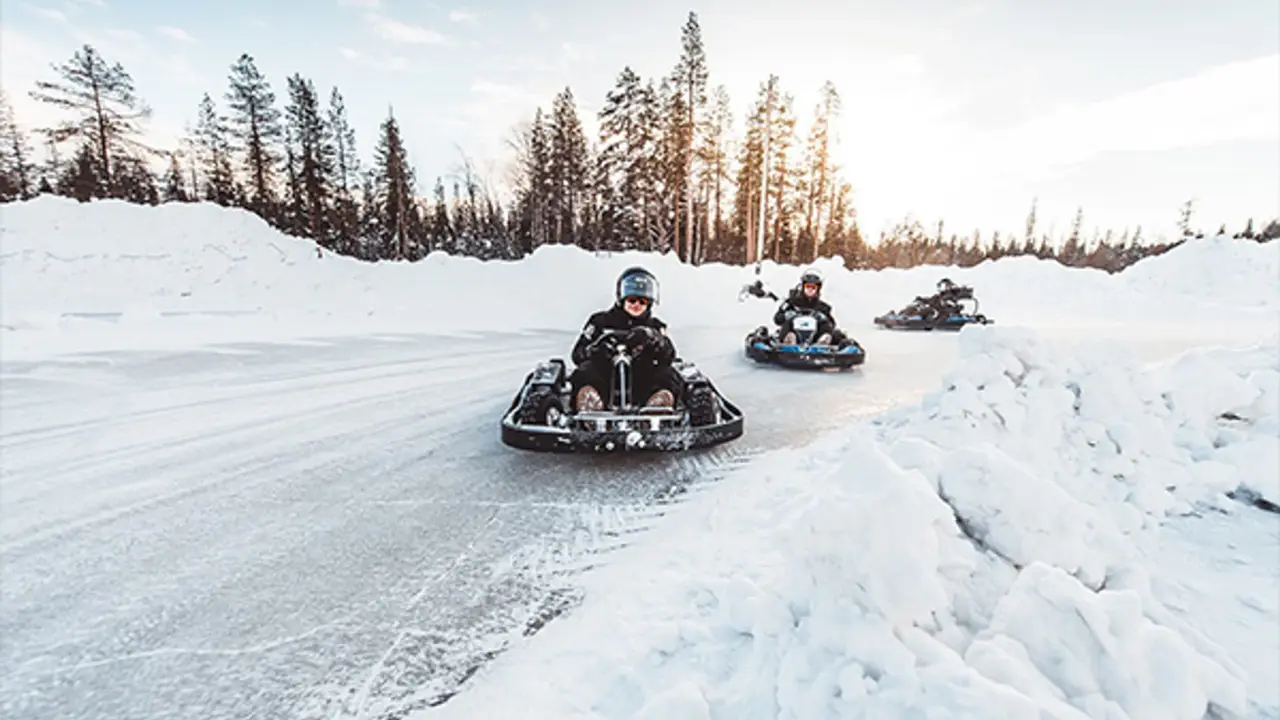 Eis-Karting - Go-Kart einmal anders