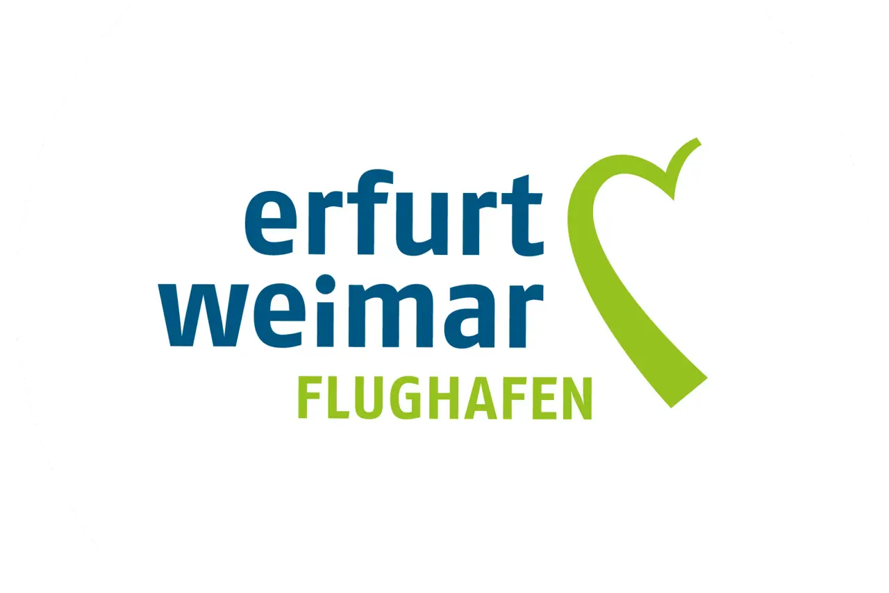 Logo Flughafen Erfurt-Weimar