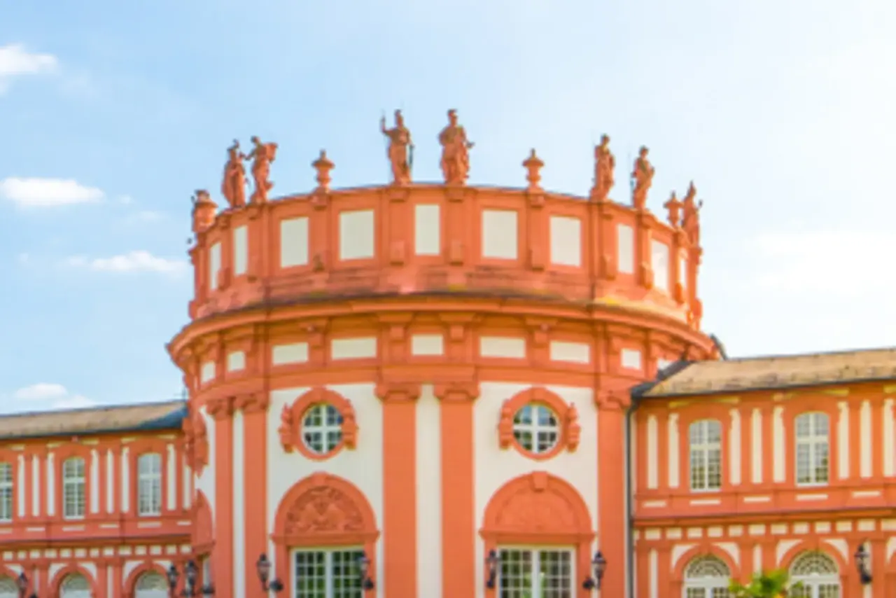Schoss Mannheim im Sommer
