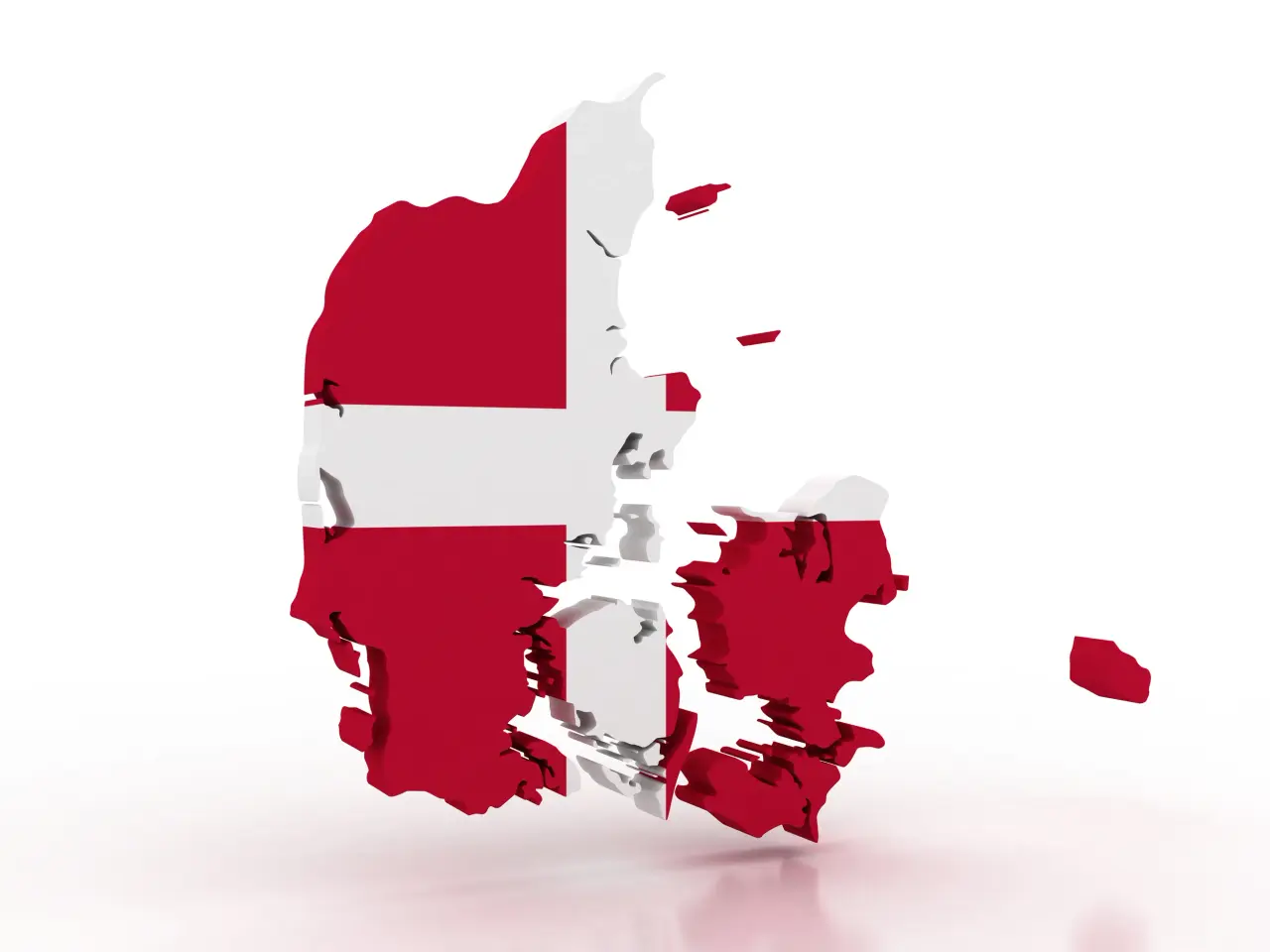 Karte Dänemark
